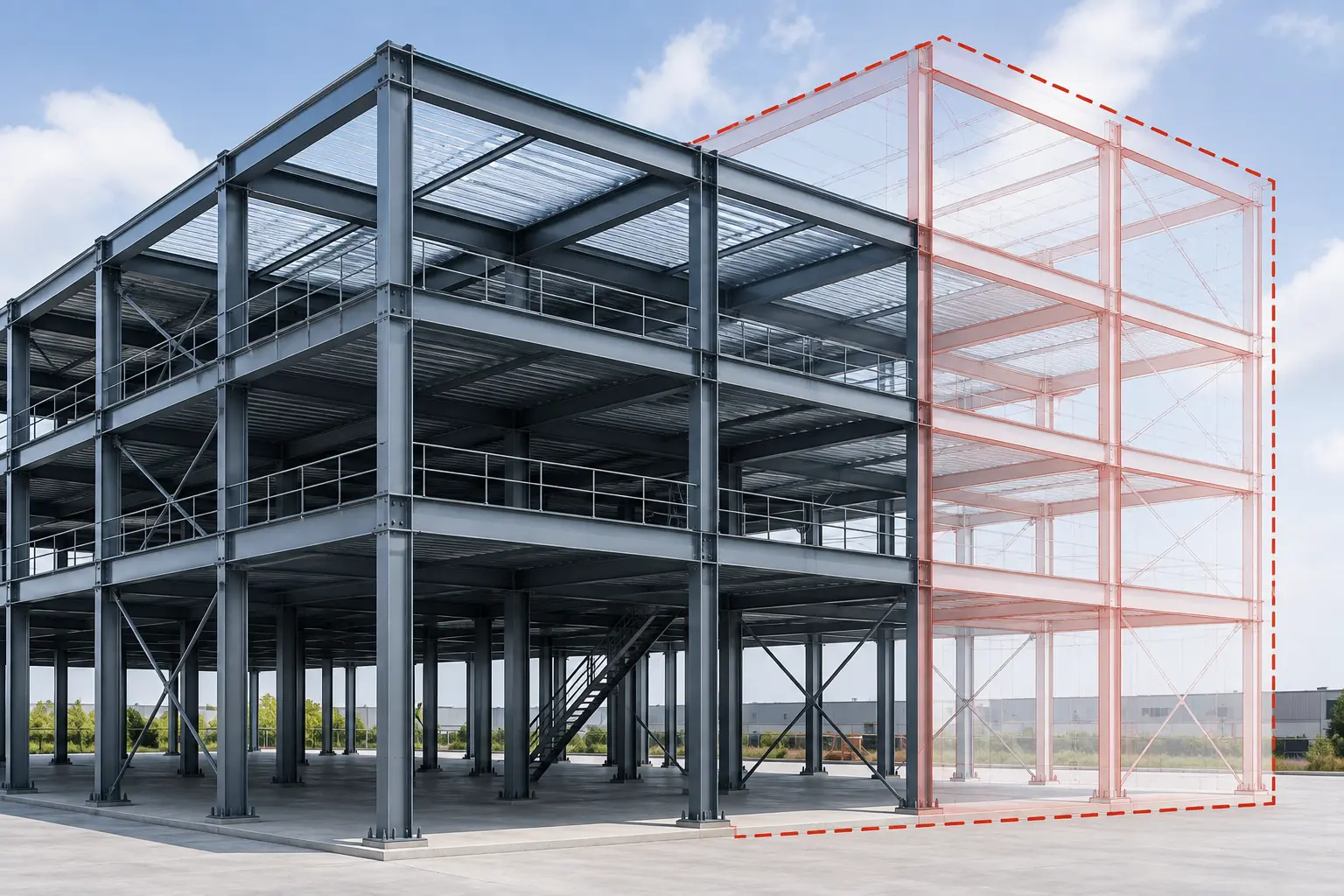 Adaptability — a structural feature of multi storey steel buildings by Jupiter Steel Buildings