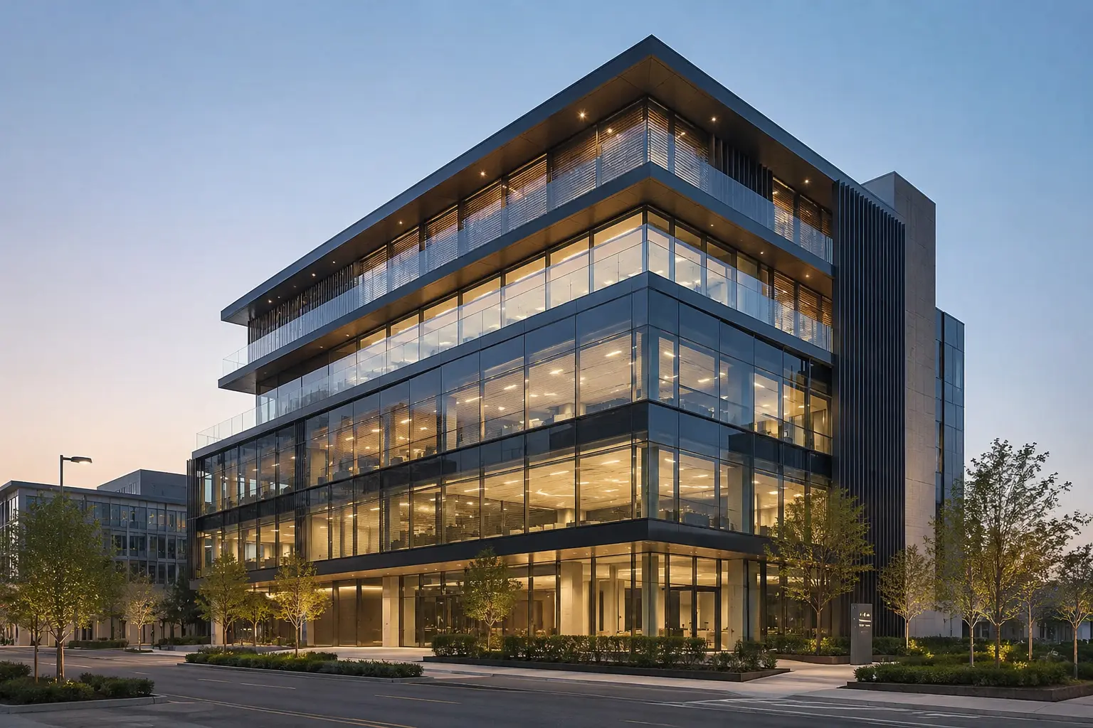 Commercial Office Buildings — a multi storey steel building application by Jupiter Steel Buildings