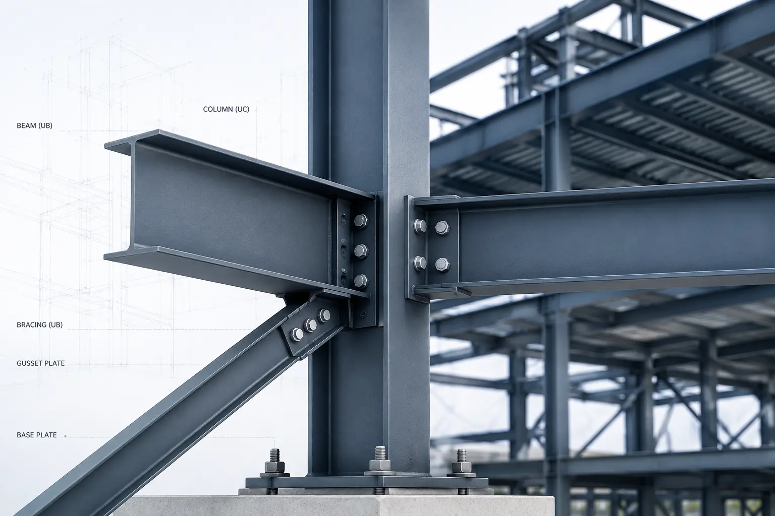 Engineered Structural Framework — a structural feature of multi storey steel buildings by Jupiter Steel Buildings
