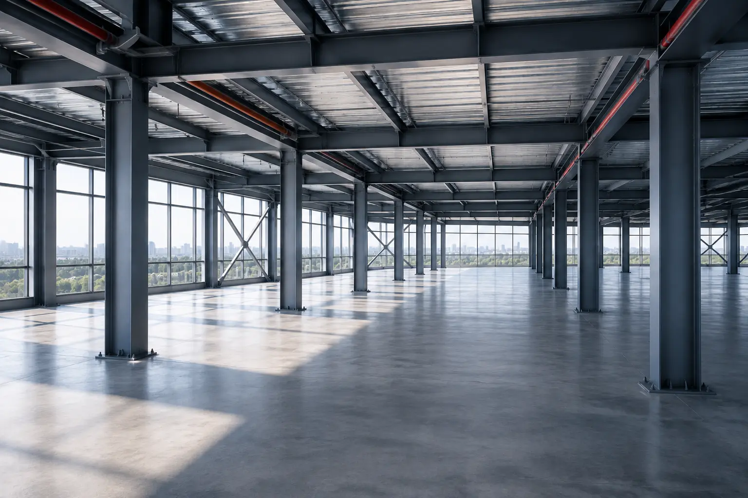 Flexible Interior Layouts — a structural feature of multi storey steel buildings by Jupiter Steel Buildings
