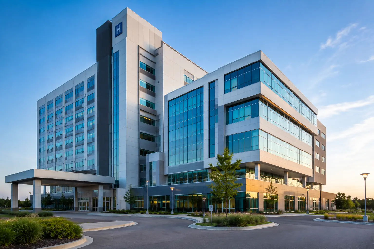 Hospitals & Healthcare Buildings — a multi storey steel building application by Jupiter Steel Buildings