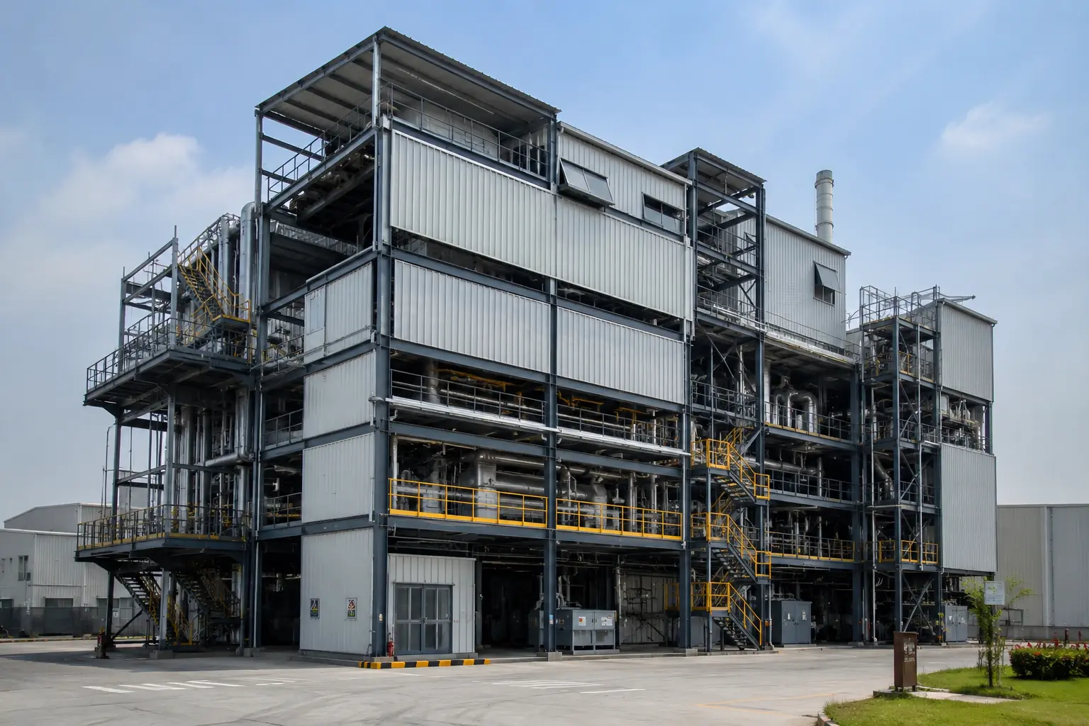 Industrial Facilities — a multi storey steel building application by Jupiter Steel Buildings